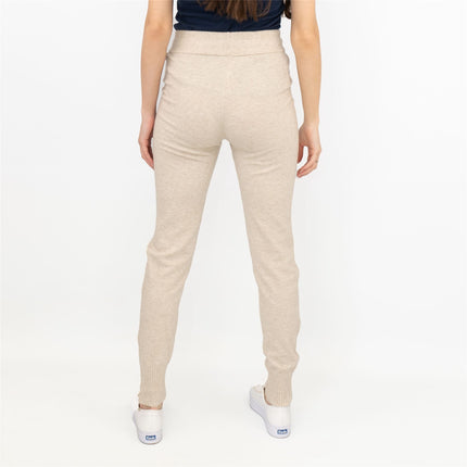 River Island Womens Ribbed Knit Jersey Skinny Leg Joggers
