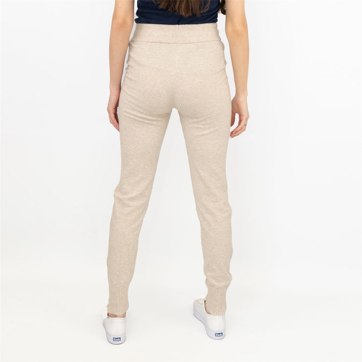 River Island Womens Soft Touch Ribbed Knit Jersey Joggers