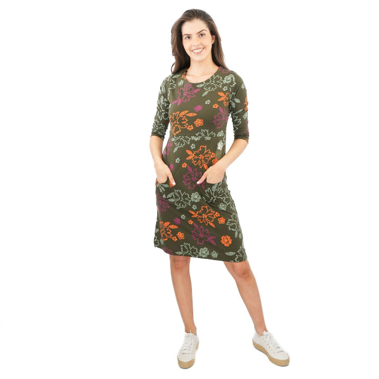 Weird Fish Green Starshine Dress - Quality Brands Outlet