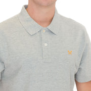 Crew Clothing Polo Shirt Classic Pique Cotton Grey - Quality Brands Outlet