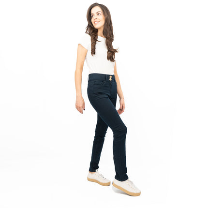 Phase Eight Skinny Jeans Navy Aida Trousers - Quality Brands Outlet