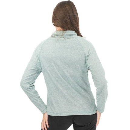 Trespass Half Zip Microfleece Fleece Jackets Green-Quality Brands Outlet-
