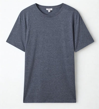 Bless Premium Cotton T-Shirt Denim Blue - Quality Brands Outlet