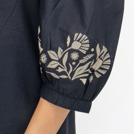 Seasalt Womens Navy Swan Creek Blouse-Quality Brands Outlet-