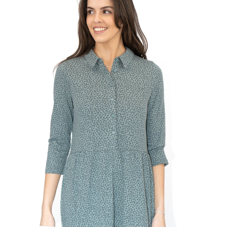 Seasalt Windflower Dress Blue Grey - Quality Brands Outlet