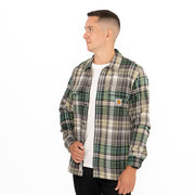 Carhartt WIP Mens Long Sleeve Valmon Green Shirt
