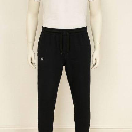 Under Armour Mens Classic Black Jogger Sweatpants - Quality Brands Outlet