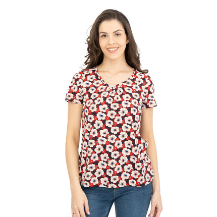 Seasalt Womens Red Floral Siren Song Top-Quality Brands Outlet-