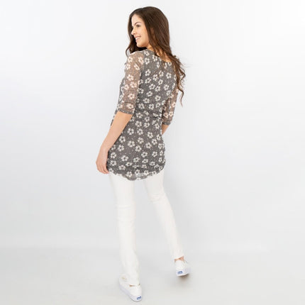 Phase Eight Lace Tunic Longline Tops - Quality Brands Outlet