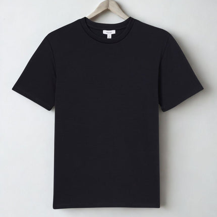 Bradley Heavyweight T-Shirts Black Short Sleeve Tops