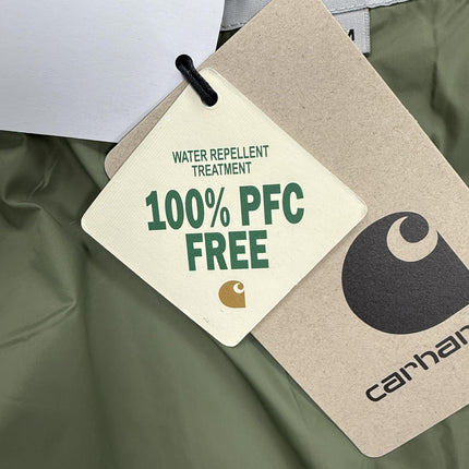 Water Repellent Puffer Jacket Olive Green Winter Coat