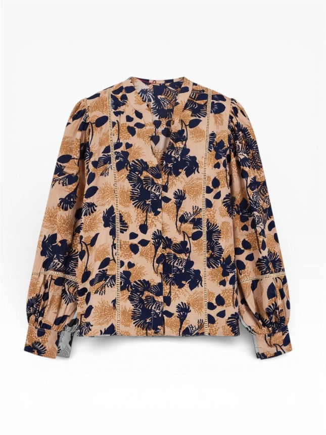 White Stuff Paloma Notch Neck Top - Quality Brands Outlet