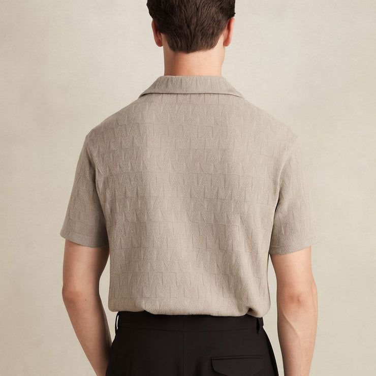 Ackling Cuban Shirts Mocha Short Sleeve - Quality Brands Outlet