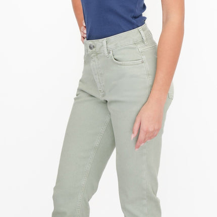 M&S Crop Slim Leg Jeans Green - Quality Brands Outlet