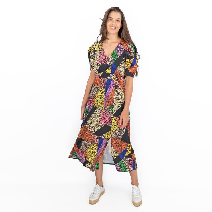 oasis animal print midi dress Animal Print Very Oasis Dress Ethnic Wear Oasis Cat And Dog Dress Animal Print Oasis Midi