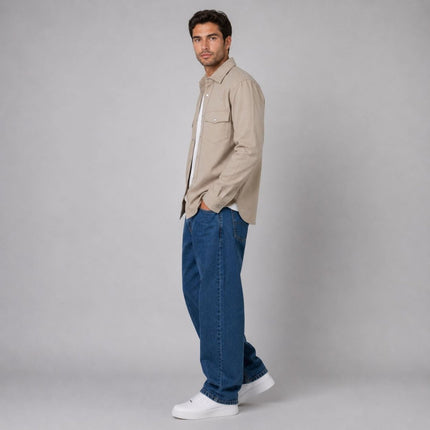 Ryan Long Sleeve Jersey Western Shirt – Stone-Quality Brands Outlet-