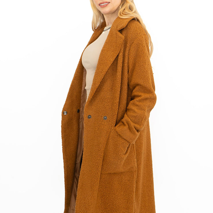 Marks & Spencer Womens Coat Teddy Bear Boucle - Quality Brands Outlet