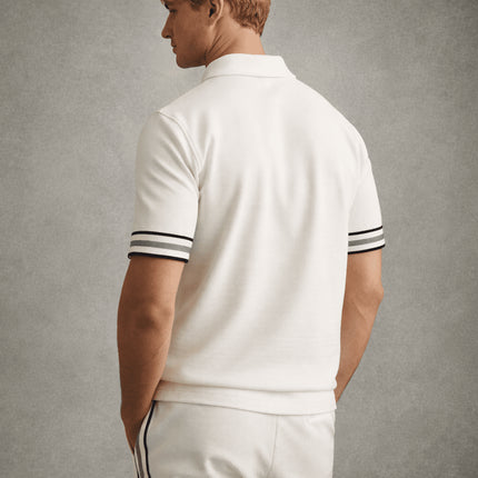 Bristol Off White Polo Shirt - Quality Brands Outlet