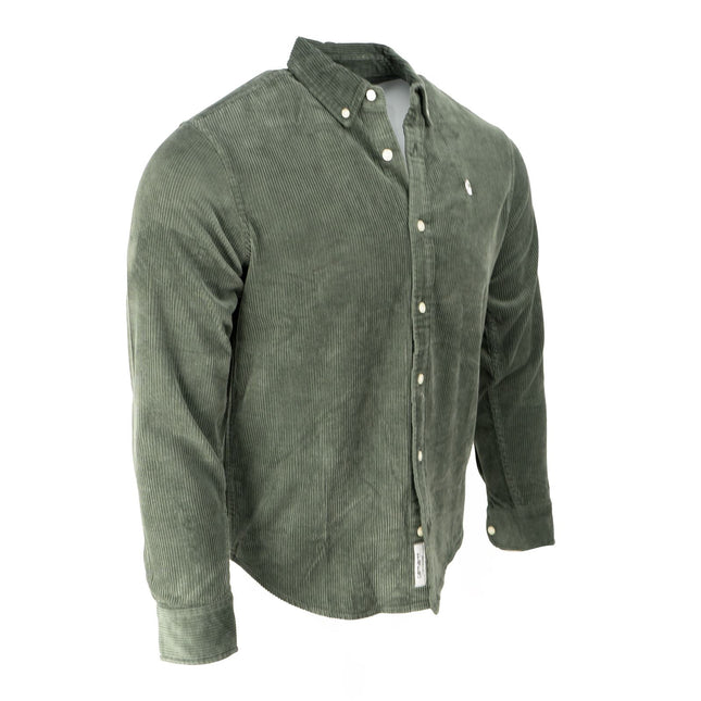 Premium Brand Button-Down Collar Cotton Corduroy Shirt