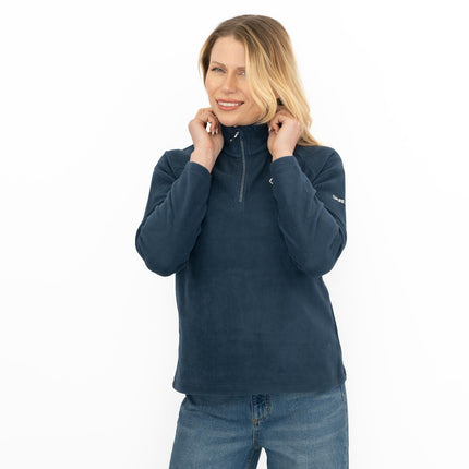Dare 2B Womens Fleece Jacket Lightweight Freeform Half Zip Blue-Quality Brands Outlet-