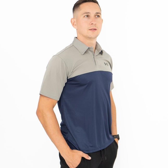 Under Armour HeatGear Colour Block Golf Polo Shirt