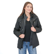 3-in-1 Waterproof Ski Jacket Black with Detachable Insert