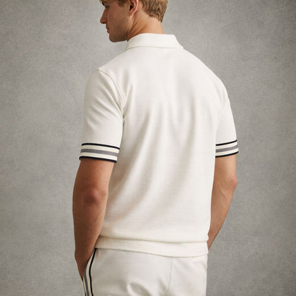 Bristol Off White Polo Shirt - Quality Brands Outlet