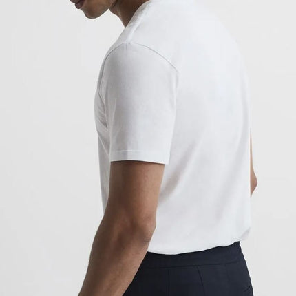 Bless Cotton T-Shirt Summer Tops White-Quality Brands Outlet-