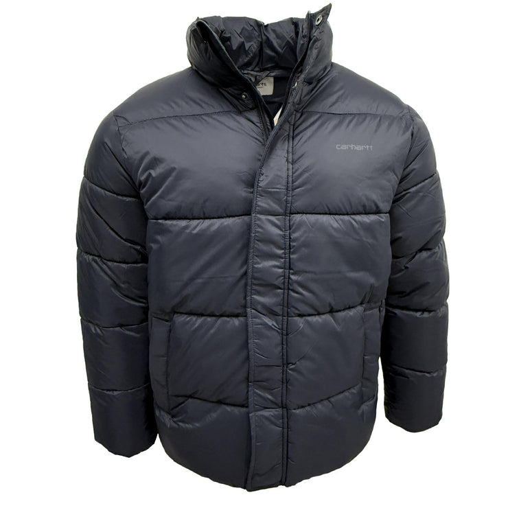 Carhartt WIP Mens Doville Water Repellent Puffer Jacket Navy - Quality Brands Outlet