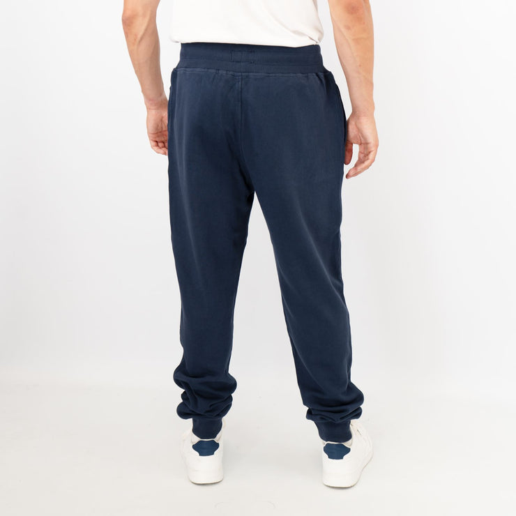 True Religion Mens Joggers Navy Blue With Gold Details - Quality Brands Outlet