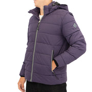 GANT Mens Jacket Coat Active Cloud Padded Purple - Quality Brands Outlet