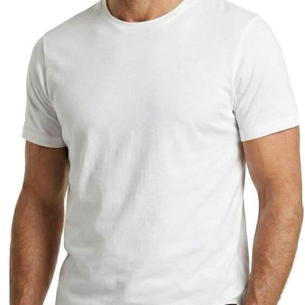 Ted Baker White Stretch Cotton Classic Crew Neck T-Shirt