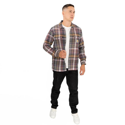 Premium Brand Long Sleeve Check Pink Shirt-Quality Brands Outlet-