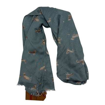 Brakeburn Sausage Dog Lightweight Scarf-Quality Brands Outlet-
