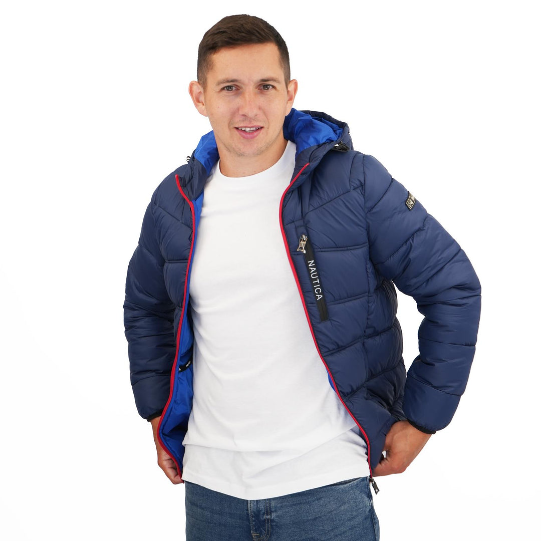 Nautica Mens Puffer Coat (Large) 2024