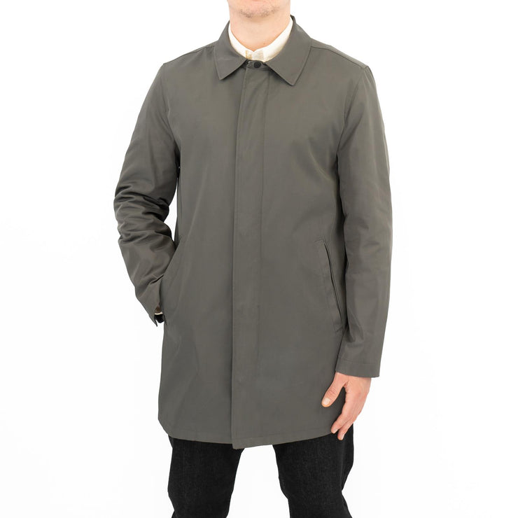 M&S Mens Autograph Olive Mac Raincoat