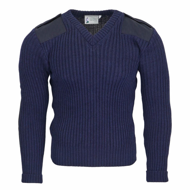 Balmoral V Neck Jumper 100% Wool - Quality Brands Outlet