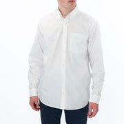 Carhartt WIP Men Oxford Shirt White Long Sleeve Button-Up Tops