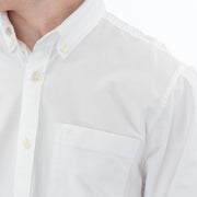 Carhartt WIP Men Oxford Shirt White Long Sleeve Button-Up Tops