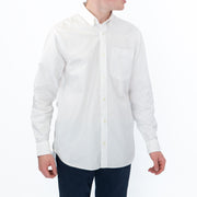 Carhartt WIP Men Oxford Shirt White Long Sleeve Button-Up Tops