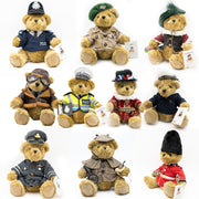 The Great British Teddy Bear Roger Bomber Pilot Bear Soft Plush Toys