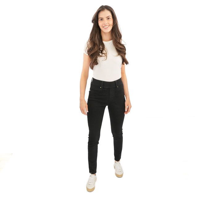 Next Sculpt Leggings Skinny Leg Super Stretch Pull On Black-Quality Brands Outlet-