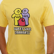 Carhartt WIP Mens Gummy Bear Yellow T-shirt