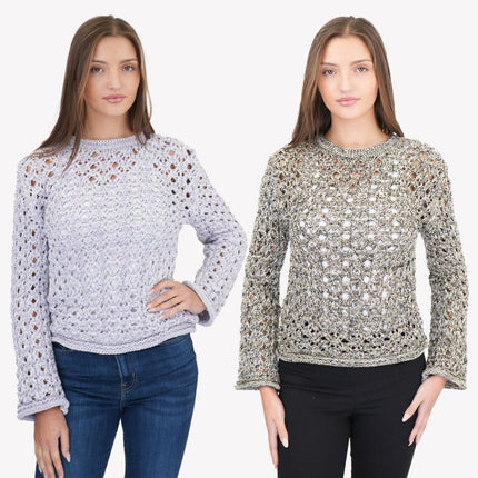 M&S Gold Black Crochet Jumper-Quality Brands Outlet-