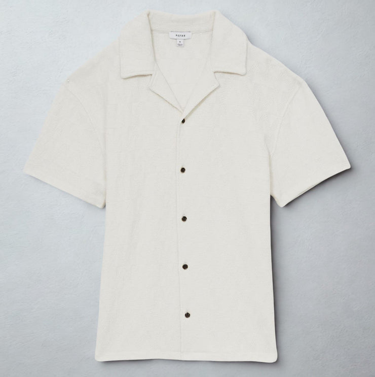Ackling Cuban Shirts Short Sleeve Cream - Quality Brands Outlet