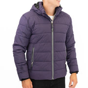 GANT Mens Jacket Coat Active Cloud Padded Purple - Quality Brands Outlet