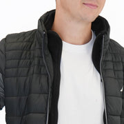 Nautica Performance Double Zip Puffer Jacket Black - Quality Brands Outlet