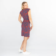 White Stuff Red Navy Jersey Dresses - Quality Brands Outlet