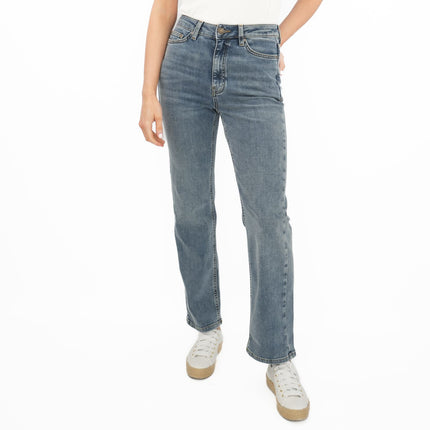 M&S Autograph Blue Jeans High Waist Straight Leg - Quality Brands Outlet