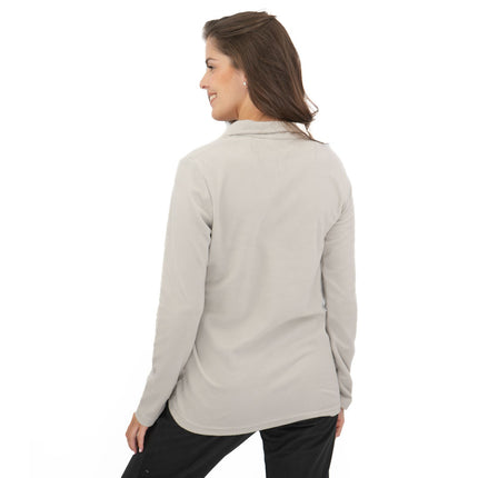Regatta Light Grey Sweethart Zip Neck Fleece-Quality Brands Outlet-
